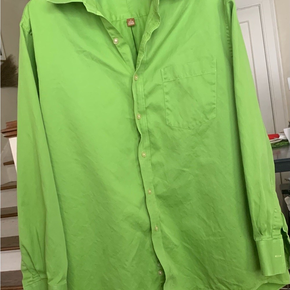 MICHAEL KORS BUTTON DOWN OLOVE COLLAR TOP